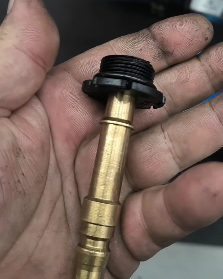 Detalhe real de componente mostrado por Fábio em vídeo sobre o câmbio DQ500