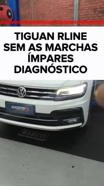 Publicação da Maestri sobre diagnóstico do câmbio de uma Tiguan R-Line